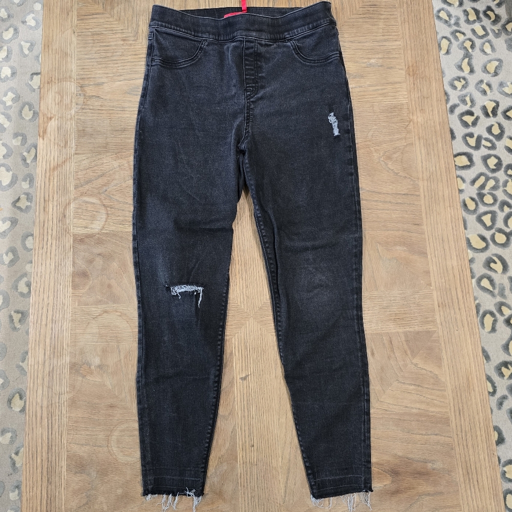 SPANX Charcoal Gray Jeans